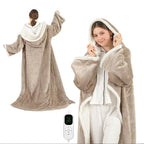 Snugnest™ Full-Body Heated Robe (with Foot Pocket & Hood)