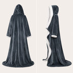 Snugnest™ Full-Body Heated Robe (with Foot Pocket & Hood)