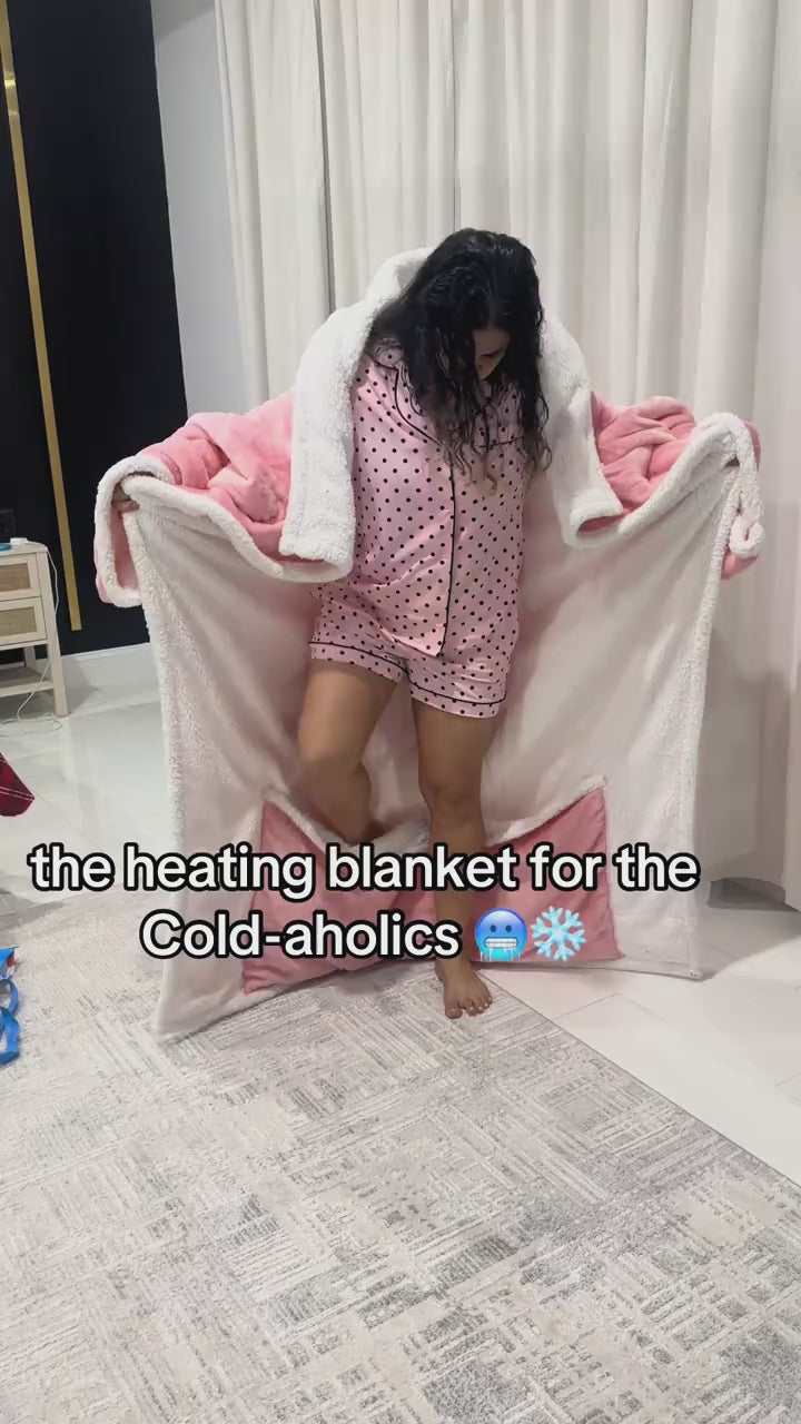 Snugnest™ Full-Body Heated Robe (with Foot Pocket & Hood)